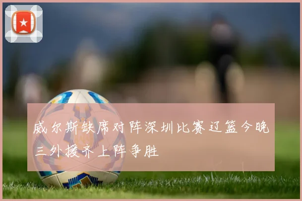 威尔斯缺席对阵深圳比赛辽篮今晚三外援齐上阵争胜
