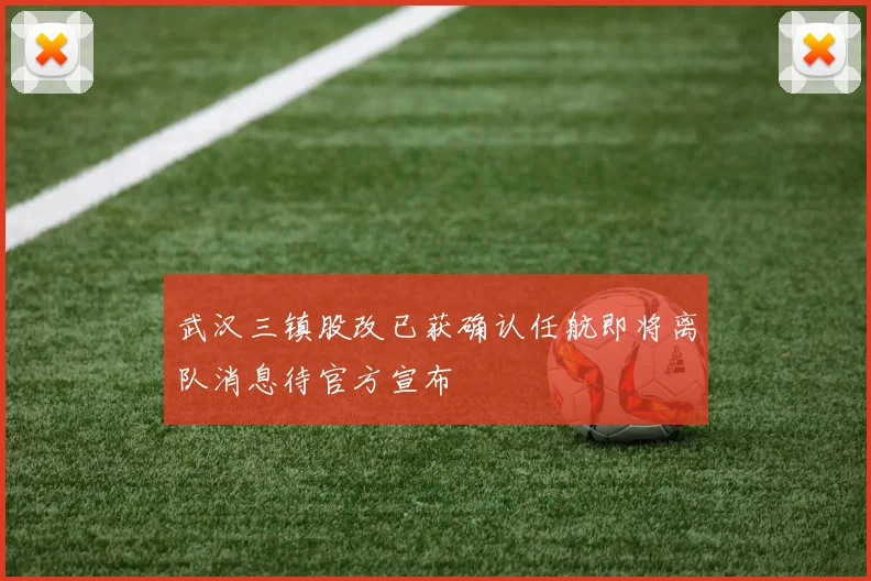 武汉三镇股改已获确认任航即将离队消息待官方宣布